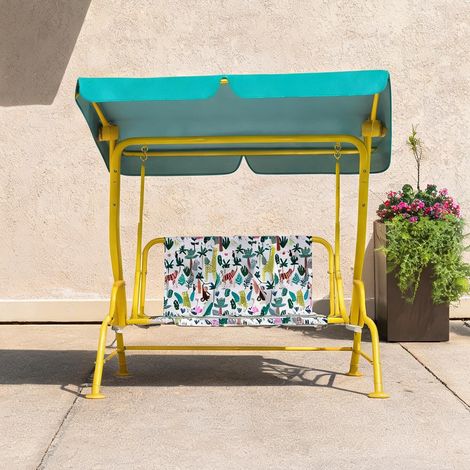 Ensemble table et chaises enfant coloris vert 112 x 75 x 120 cm (1/5)