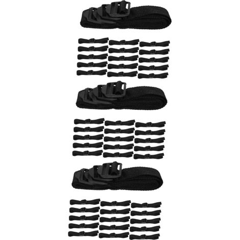 48 Pièces Lacets de scarificateur de pelouse kit Jardinage kit de Jardinage Sangles Chaussures Entretien pelouse Sangle de Chaussures à Pointes Sangle de Sandales aérateur Nylon (1/5)