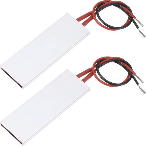 2 Pièces Élément Chauffant PTC Plaque Chauffante PTC AC DC 110V Boîtier Aluminium, Céramique Film Polyimide, Plaque Chauffante 21W-225W 230°C, Céramique Thermorégulée à Isolée (1/5)