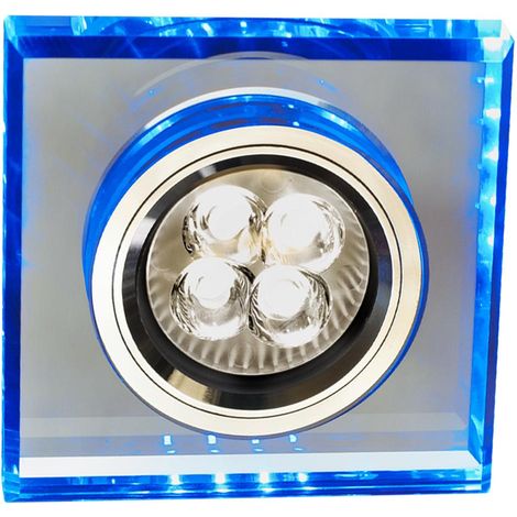 Lámpara de techo SS-22 GU10 50W+LED SMD 2 1W LED azul 2226934 Candellux