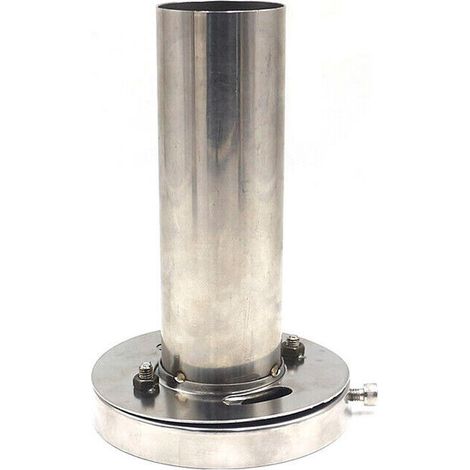 Removable universal stainless steel muffler insert, 3.5 inch, for car exhaust tip (1/5)