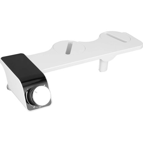 Abattant de toilettes avec bidet intégré, non électrique, double buse, pression réglable, autonettoyant (G1/2 Asie/Australie) (1/5)