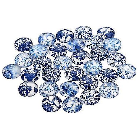 30 Stück Glascabochons