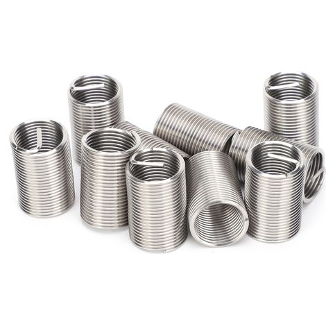 Lot de 10 inserts filetés mâles et femelles réducteurs, outil de réparation, fixation en acier inoxydable M16x1,52,5D (1/5)
