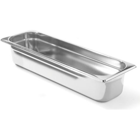 Contenitore in acciaio GN Profi Line da -40°C a +300°C GN 2/4 altezza 65mm - Hendi 801857 (1/3)