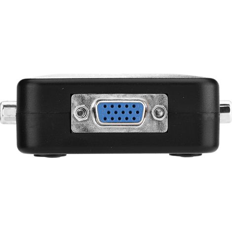 4-Port VGA USB 2.0 KVM-Switch für Videoübertragung – Bedienungsanleitung