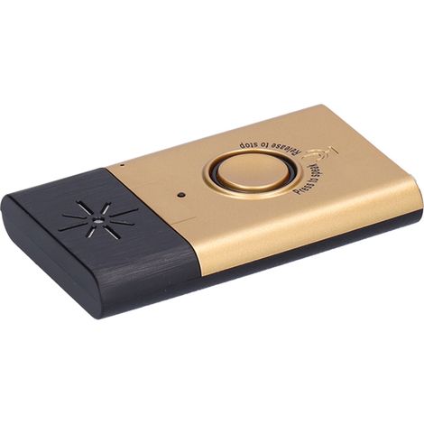Sonnette interphone intelligente XSC améliorée, son clair et puissant, interphone vocal sans fil individuel, couleur or. (1/5)