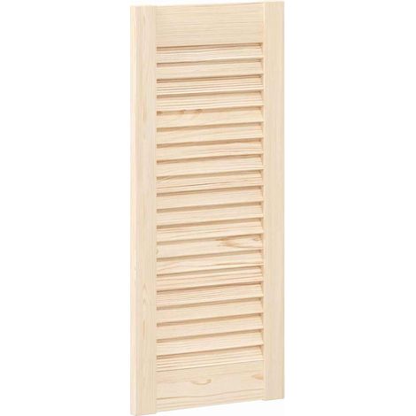 Maison Exclusive - Schranktür Lamellen-Design 69x29,5 cm Massivho
