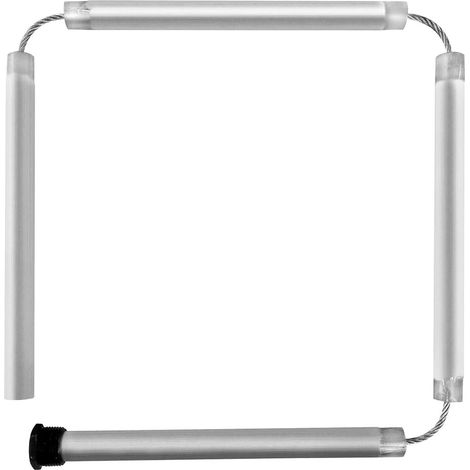 Tige d'anode flexible en magnésium de 44 pouces (112 cm) avec filetage NPT de 3/4 pouce (19 mm), pour chauffe-eau.