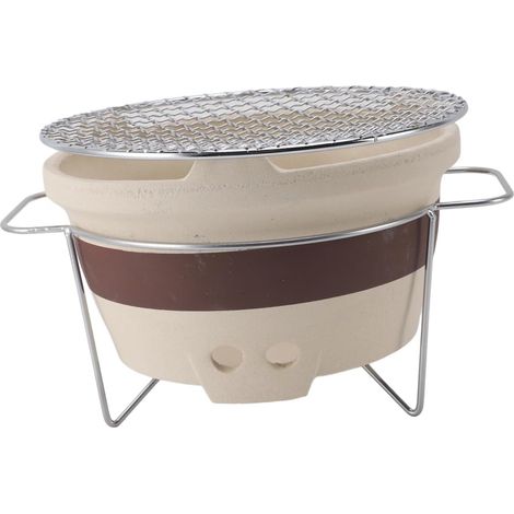 Ceramic Charcoal Stove, Small Grill, Pottery, Charcoal Grill, Charcoal Stove for Indoor and Outdoor (1/5)