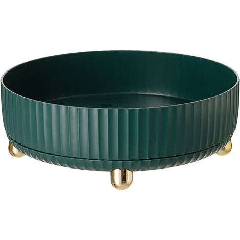 Carrousel à épices, organisateur de pâtisserie à 360°, étagère à épices autoportante, rangement de cuisine, 22 cm x 22 cm x 7,5 cm KLB (1/5)