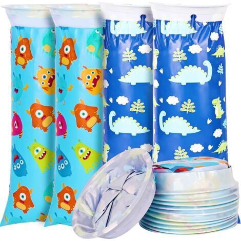 Lot de 20 sacs à cracher avec anneau - 700 ml - Sacs à vomi - Anti-fuite - Pour les nausées et les vomissements - Pour les adultes et les femmes enceintes, les nausées de voyage (1/5)