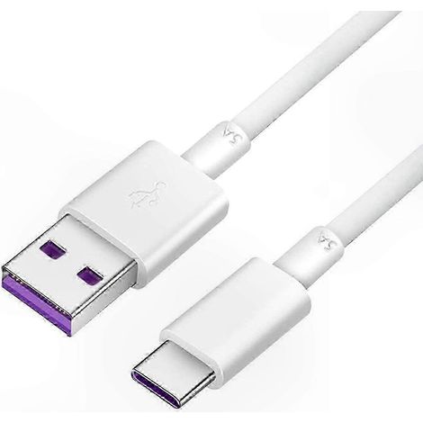 USB-C-Ladekabel für P30 Pro, 22,5 W 5 A, ultraschnelle Ladegeschwindigkeit, kompatibel mit Schnellladen, geeignet für Smartphones, flexible Länge, Hochleistungs-Stromkabel. (1/4)