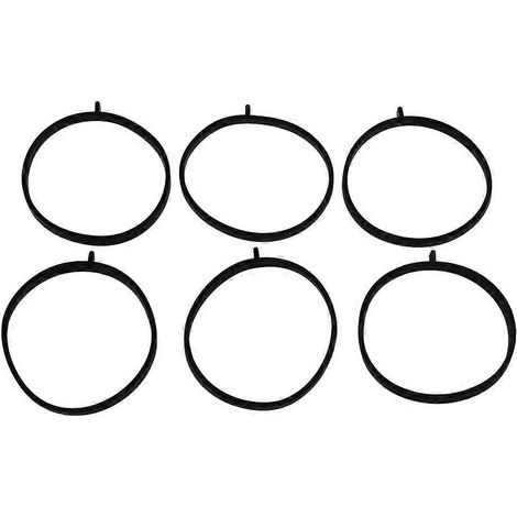 Compatible avec le jeu de 6 joints de collecteur d'admission de moteur automobile, joints de tuyau d'admission 94611014660