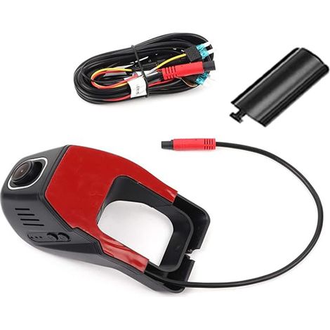 Caméra embarquée de voiture, enregistreur vidéo DVR WiFi Full HD 1080P pour voiture, prend en charge la vision nocturne et la sortie AV NTSC/PAL. (1/5)