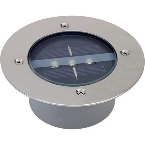Projecteurs solaires LED étanches IP65 pour jardin et pelouse, blanc froid-AquaForge