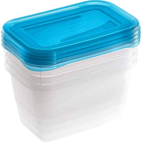 KEEEPER 4er Set Fredo Fresh Behälter 0,75l - Gefrierschrank- und Mikrowellengeeignet (1/5)