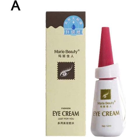 Colle à faux cils multi-usages Maria Jiaren style Petit Chaperon rouge, autocollants pour double paupière, colle ultra-adhésive longue tenue