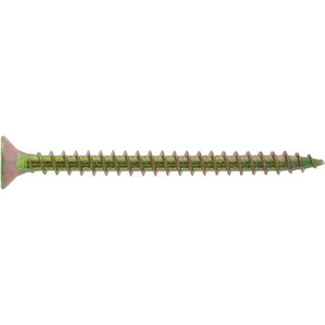 Trendline Spanplattenschrauben, TORX 5,0 x 60 mm, gelb/vernickelt 240 Stück (1/2)