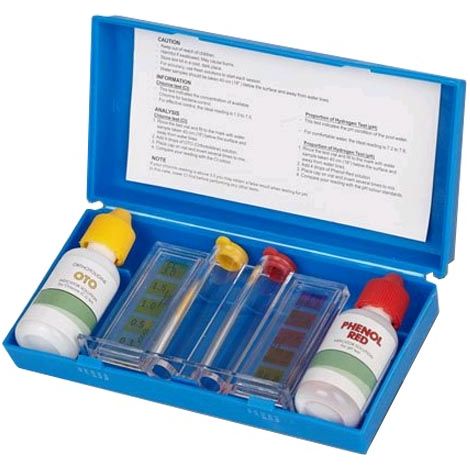 Kit de test pH et chlore n° 90929