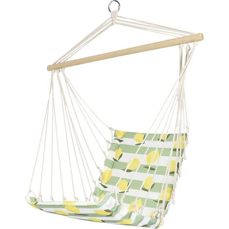 Chaise Suspendue "Citron" 50cm Jaune & Vert (1/5)