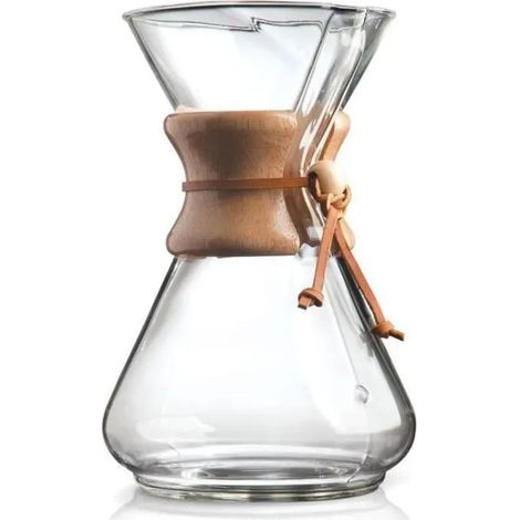 Chemex Classic Kaffeemaschine transparent 10 Tassen
