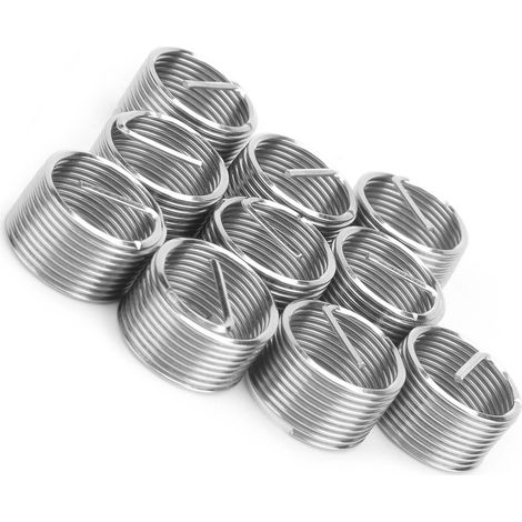 Lot de 10 inserts filetés M18x1,5x1D, douilles de conversion filetées enroulées (1/5)