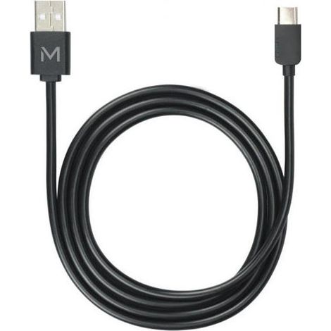 Cable USB a micro USB Mobilis 001278 (1/2)