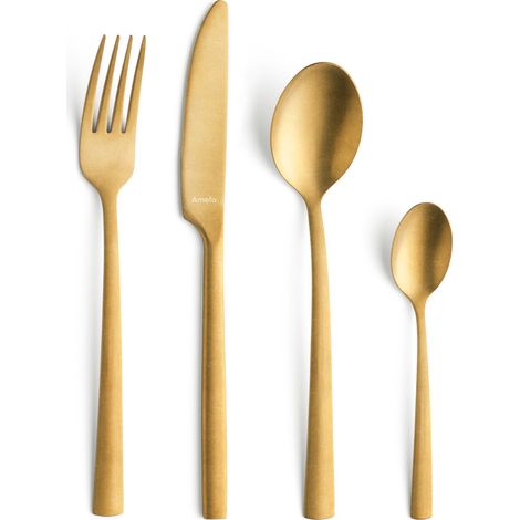 Amefa Vintage Bestekset 16-delig Goud (1/5)
