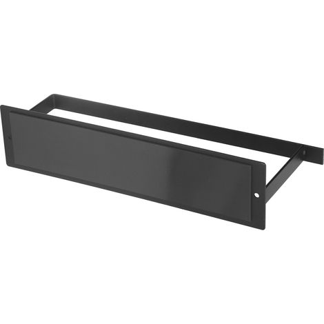 Support Murale pour Machine à Lave-Linge Magnétique, Panneau Épais Porte-Serviettes pour Salle de Bain Noir