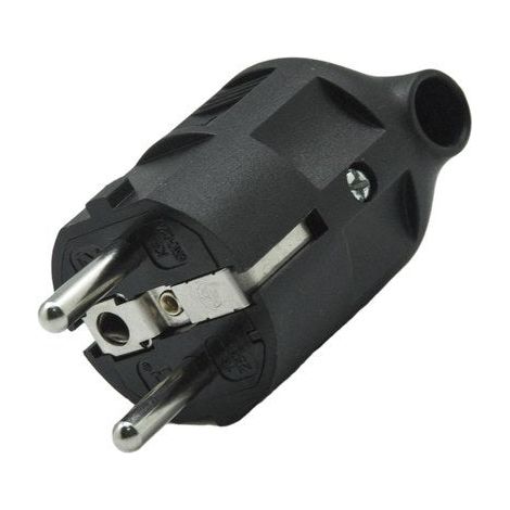 SANS MARQUE Fiche électrique mâle 2 pôles + terre, 16 A