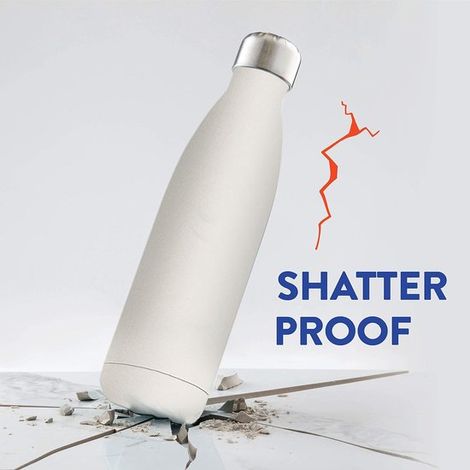 Borraccia termica in acciaio inox da 500/750 ml, a doppia parete, riutilizzabile, senza BPA, a prova di perdite, per bambini e adulti, sport, fitness (1/5)