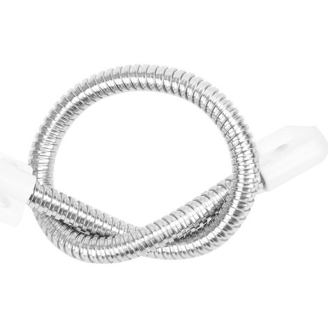 Boucle de porte avec guide-câble coudé pour installations de sécurité, réseau et vidéosurveillance (1/5)