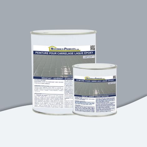 Peinture pour carrelage laque époxy - 20 Kg Utilisation professionnelle Gris béton - MATPRO
