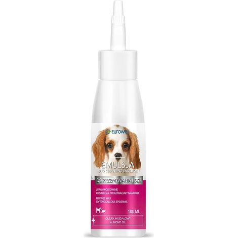 Émulsion auriculaire Eurowet pour chiens/chats 100 ml
