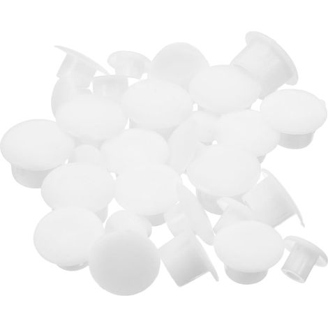 200 Bouchons ronds en plastique meubles bricolage Cache-vis de couleur (1/5)