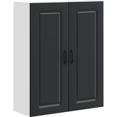 Maison Exclusive - Panneau de lave-vaisselle Kalmar Noir 80 x 31 x 100 cm (1/5)