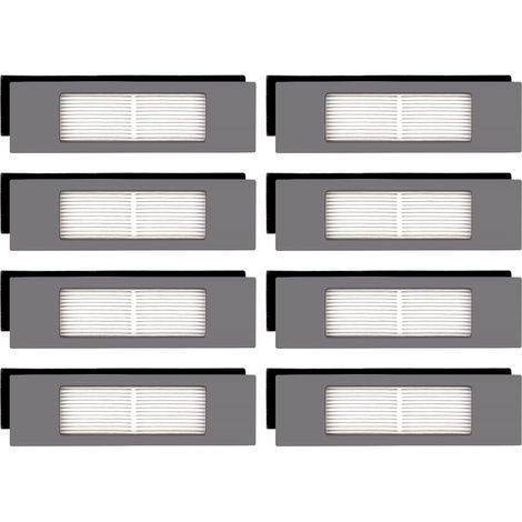 Lot de 8 Filtres HEPA Ecovacs DEEBOT OZMO 920 950 T8 T9 T5 N5 N7 N8+ DX55 DX93 DJ65 (1/5)