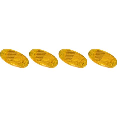 Set 4 catarifrangenti small per bicicletta bicicletta