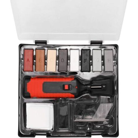 Kit de réparation de carrelage, kit d'outils polyvalent pour le remplissage de réparation de carrelage (pierre, céramique)
