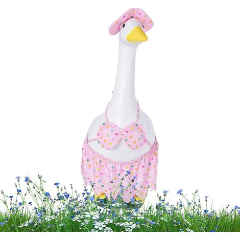 Bikini Outfits Terrassenstatue Sommerkleidung Gans