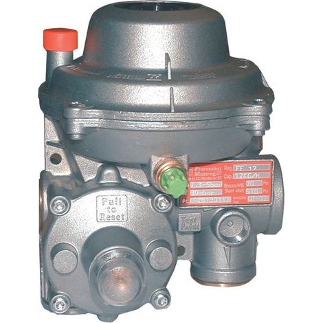 Regolatore Bassa Pressione GPL e Metano Pietro Fiorentini fe25 pe 0,5/5bar pu 25/40mbar
