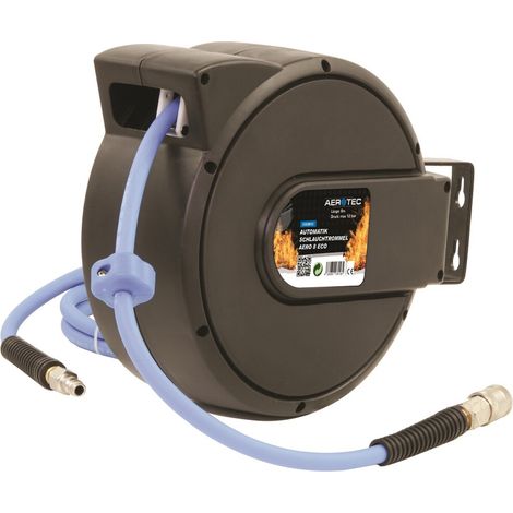 Aerotec Aero 8 ECO Druckluft-Schlauchaufroller 12 bar Wandbefestigung (1/3)