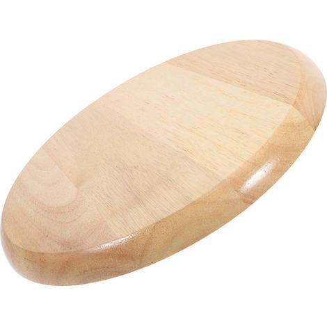 Tabouret rond en bois pour la maison, avec 1 assise de rechange pour tabouret de bar (1/4)
