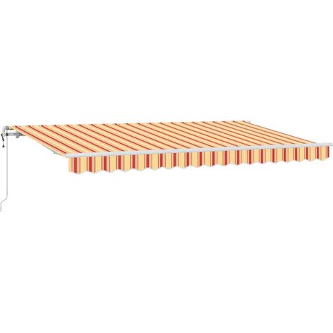 Maison Exclusive - Tenda Retrattile Giallo 400 x 200 cm Tessuto