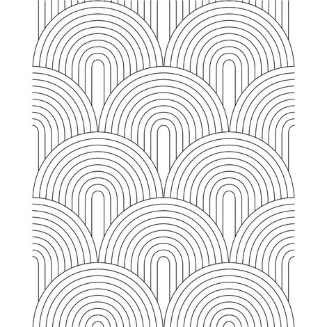 Geometrische Streifentapete 44×300 cm, minimalistisch, wasserfest, Küche/Fenster.
