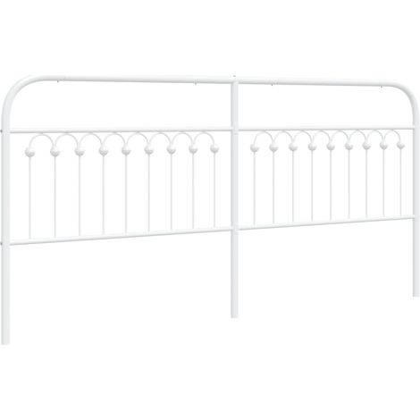 Tête de lit,Panneau décoratif métal blanc 200 cm CFW3751896 (1/5)