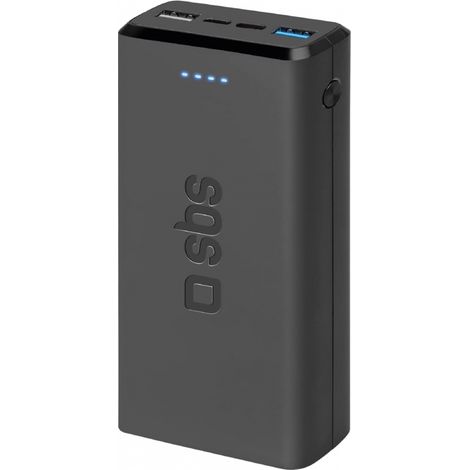 SBS TTBB20000FASTK Powerbank Lithium Polymer (LiPo) 20000 mAh Schwarz