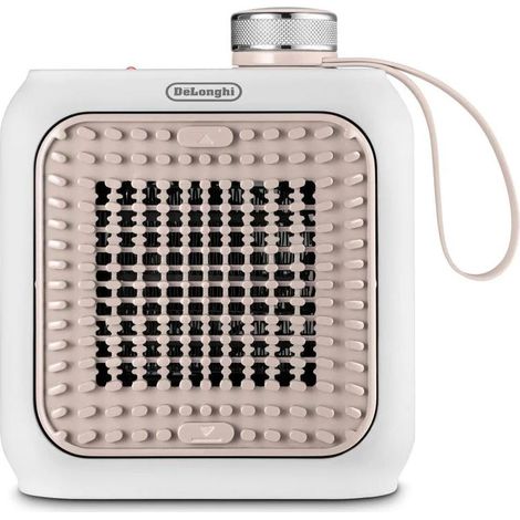 De’Longhi HFX10B03.PK Interior Rosa, Blanco 360 W Ventilador eléctrico
