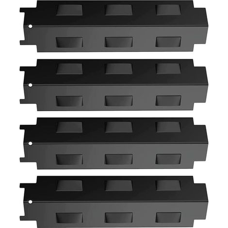 37cm Diffuseur Chaleur gaz Pièces de Rechange pour Barbecook, Charbroil, Uniflame, Campingaz, Proficook, Tarrington House, émail Plaque chauffante Cache brûleur Barbecue à gaz